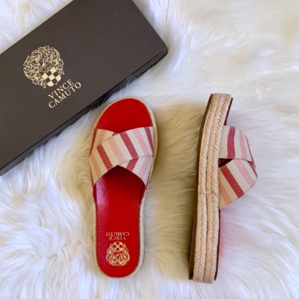 Vince Camuto Carran Platform Slide Sandals - Picture 3 of 7